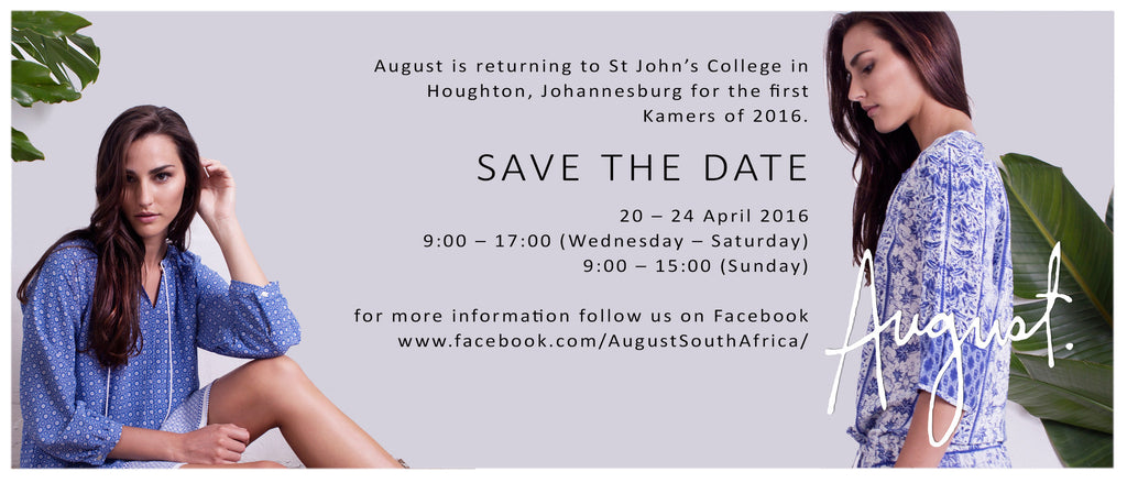 August at Kamers St John's College