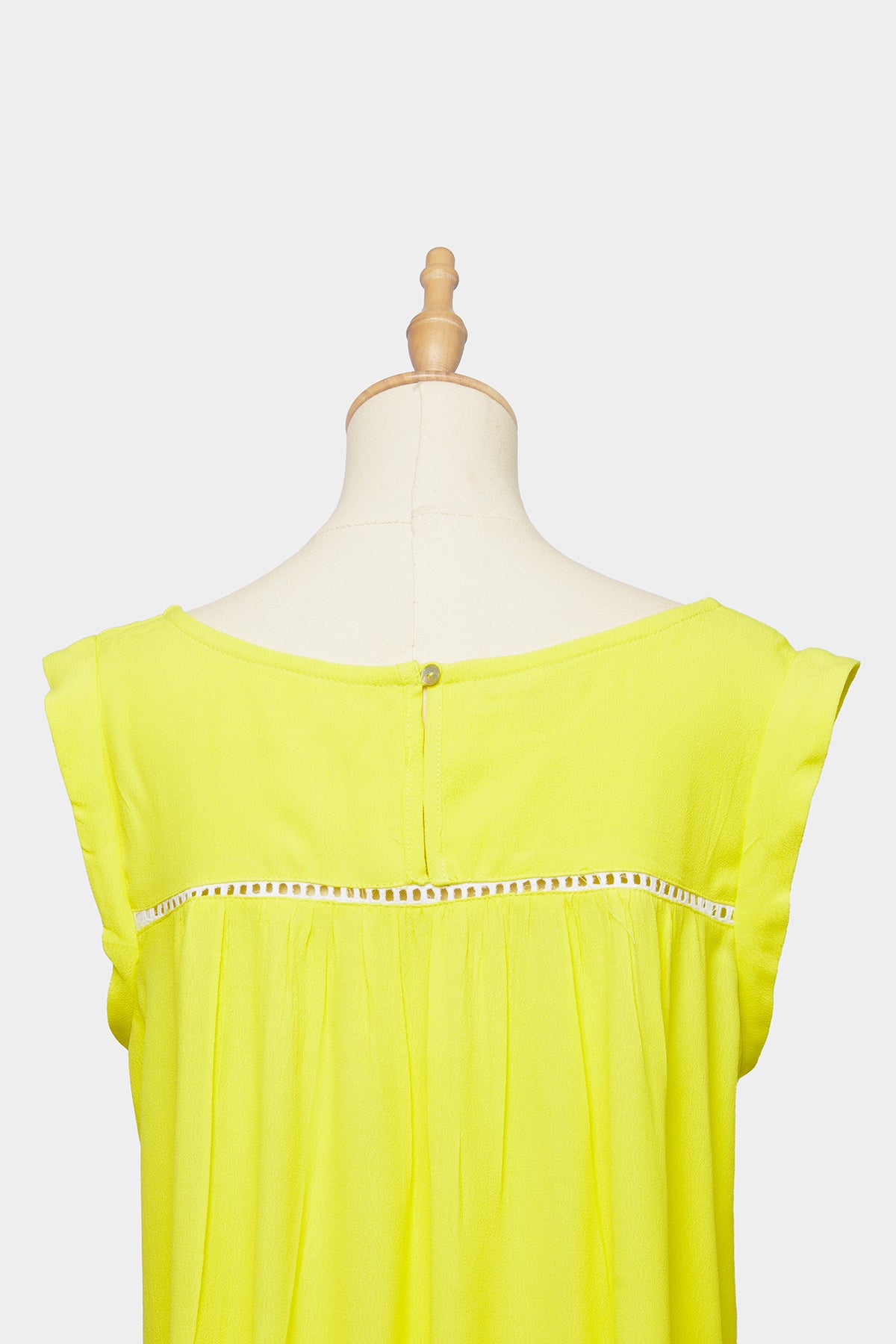 Ladder Lace Canola Yellow AUGUST